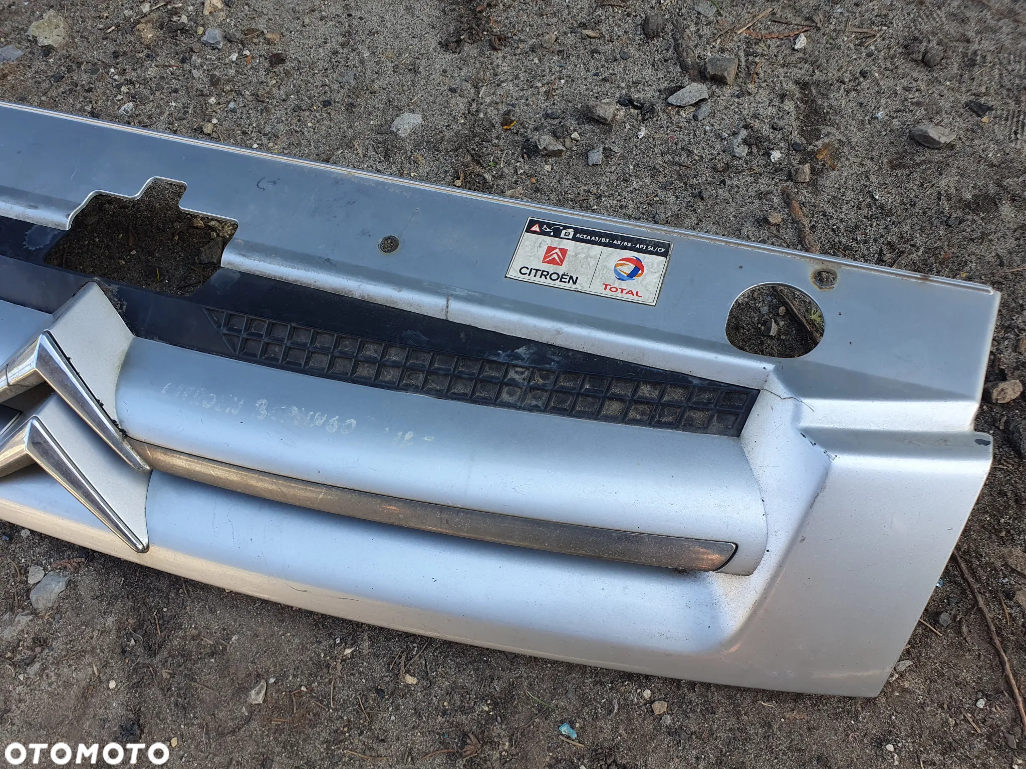 CITROEN BERLINGO I LIFT GRILL PRZEDNIA ATRAPA PRZÓD EMBLEMAT 9644758077 - 7