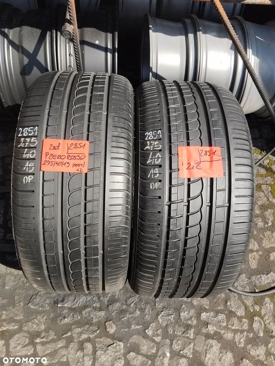 275 40 19 Pirelli P Zero Rosso 2szt Letnie - 1