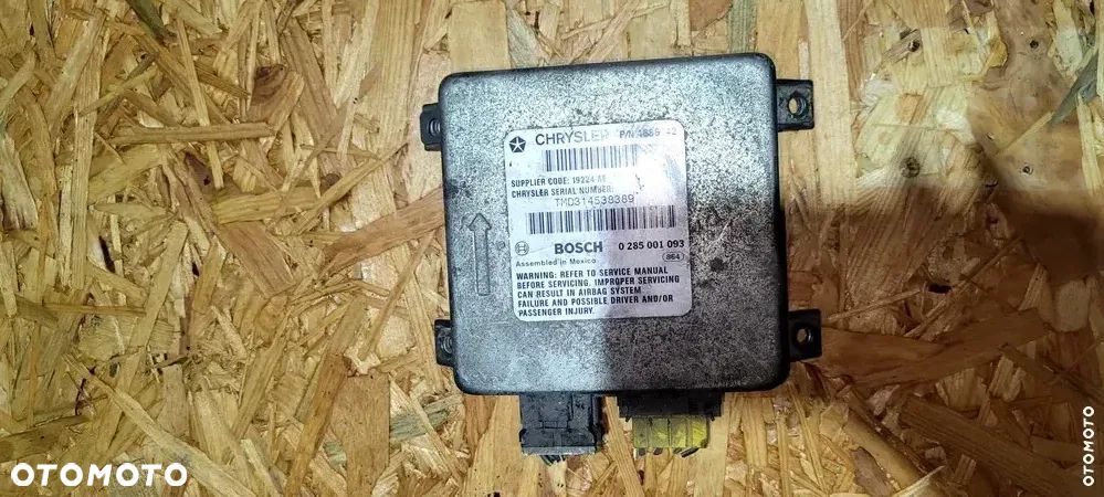 Moduł Sterownik AIRBAG  0285001093  Chrysler Bosch - 1