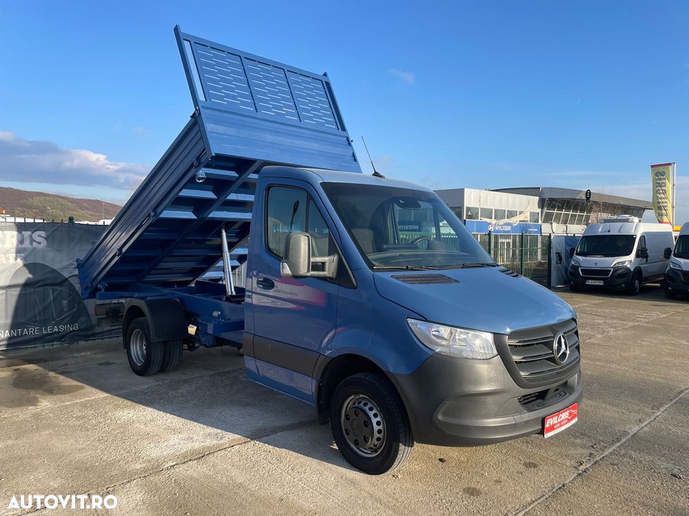 Mercedes-Benz Sprinter BASCULABIL AXA DUBLA SPATE Bena 3.8 m - 13