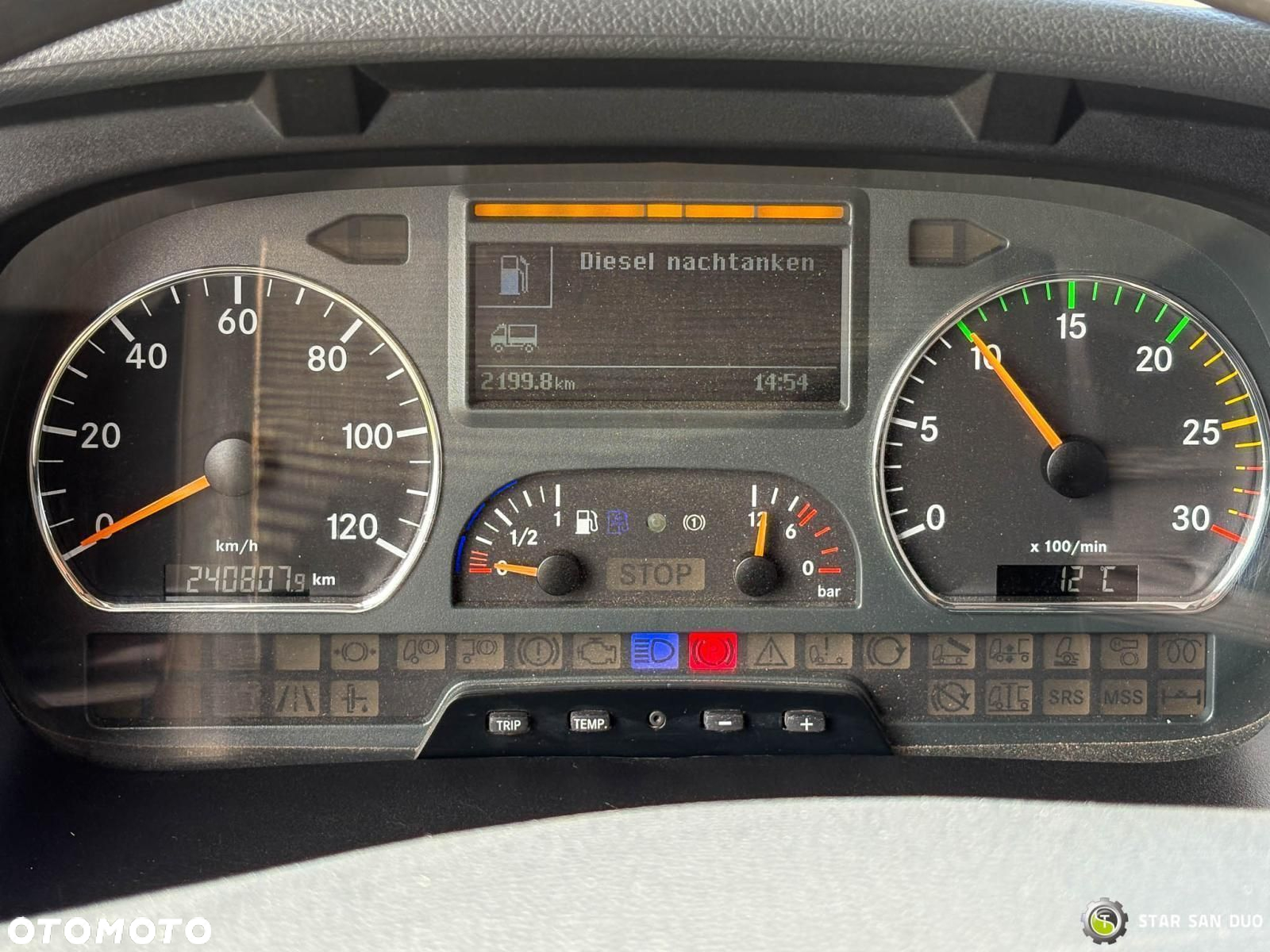 Mercedes-Benz AXOR 1833 4x4 Palfinger PK 22002 EH Żuraw Wciągarka Wywrotka - 13
