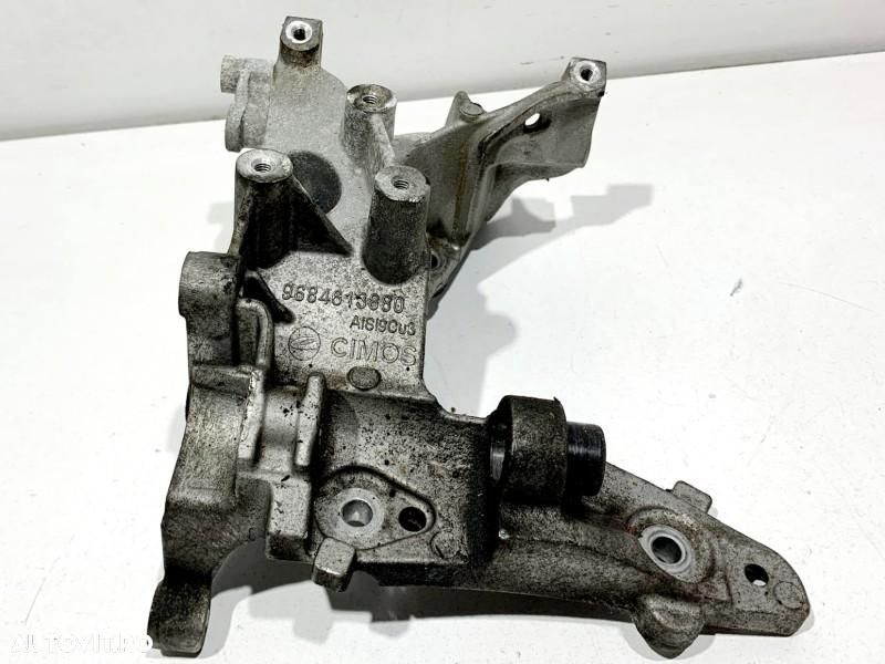 Suport alternator Mitsubishi ASX facelift (2012-2016) 1.6 hdi 9H05, 9HD; 9HR; 9HP 9684613880 - 1