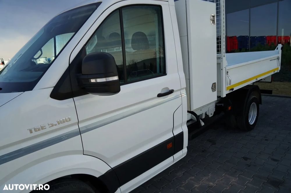 MAN TGE 5.180 / BASCULATOR SPATE / DUBLU / MANUAL / IMPORTAT - 19