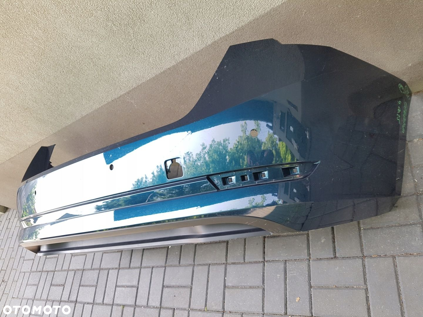 SKODA OCTAVIA 4 sedan zderzak tył spoiler tył 5E6807421 - 4
