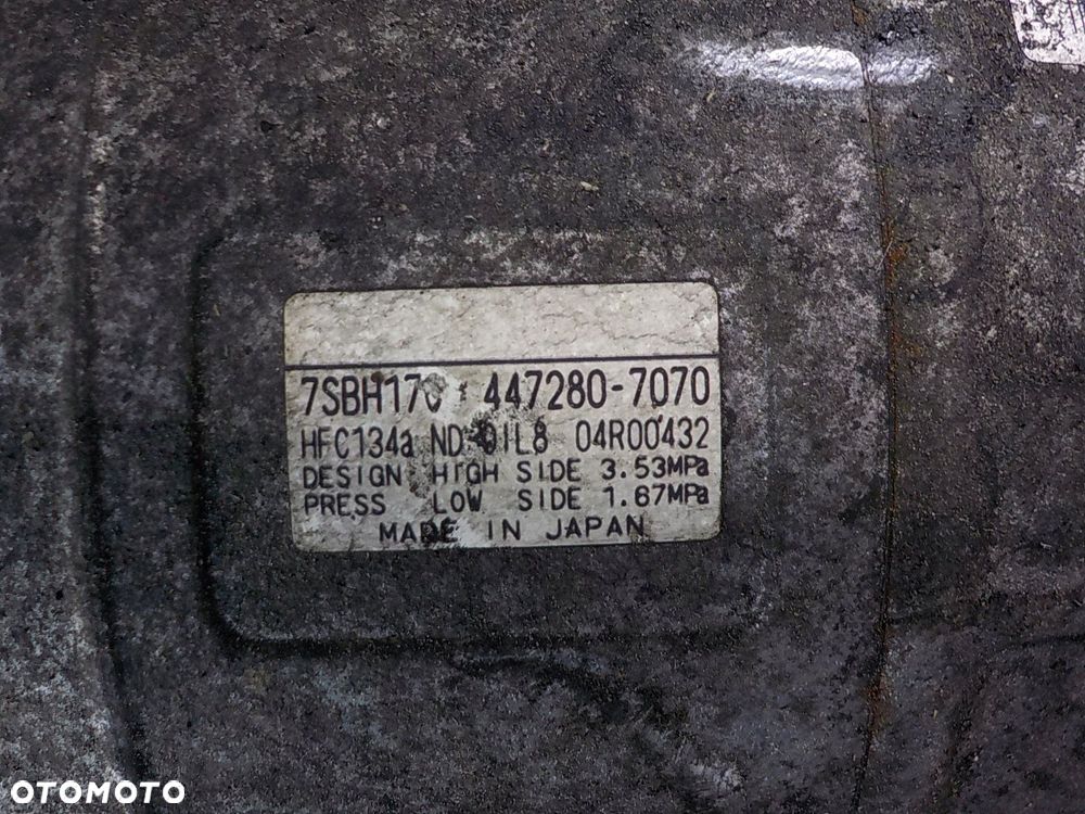 FORD C-MAX II 1.6 TDCI SPRĘŻARKA KLIMATYZACJI 447280-7070 - 2