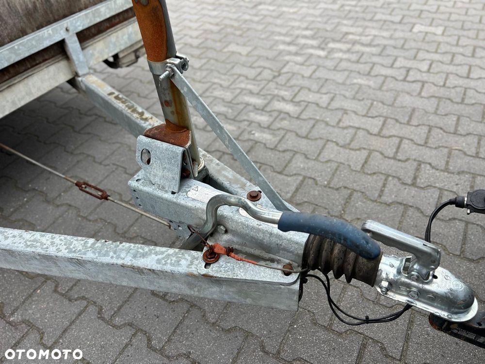 Humbaur HIRTH AT 2000 PRZYCZEPA DWUOSIOWA BURTOWA NISKOPODŁOGOWA - 10