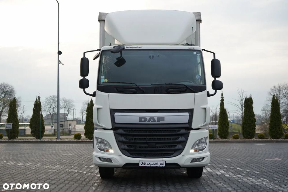DAF CF 290 / 4X2 / SOLÓWKA / FIRANKA 8 M / WINDA DHOLLANDIA / MOCNA PODŁOGA / EURO 6 - 7