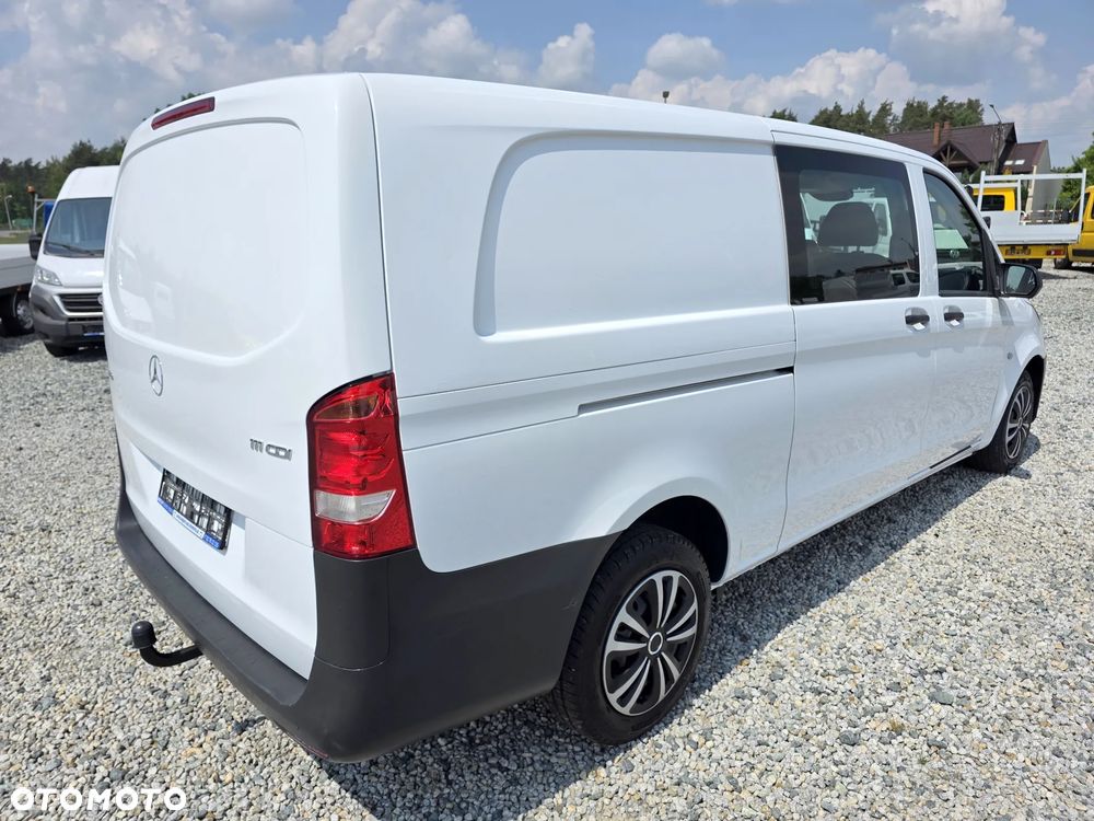Mercedes-Benz VITO 111 CDI 115 KONNA DOKA BRYGADÓWKA 6 OSOBOWA EKSTRA LANG DŁUGA KLIMA 172T/KM PRZEBIEGU GWARANCJA - 5