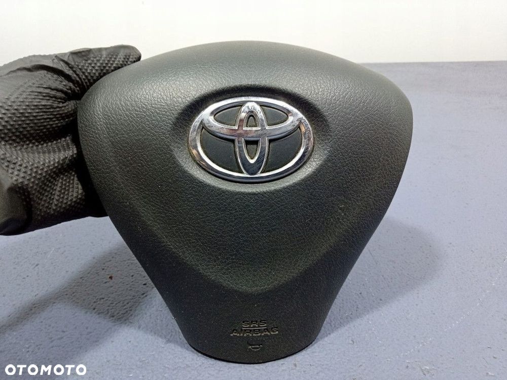 TOYOTA AURIS I E15 06- DESKA ROZDZIELCZA KONSOLA PODUSZKI PASY EU - 6