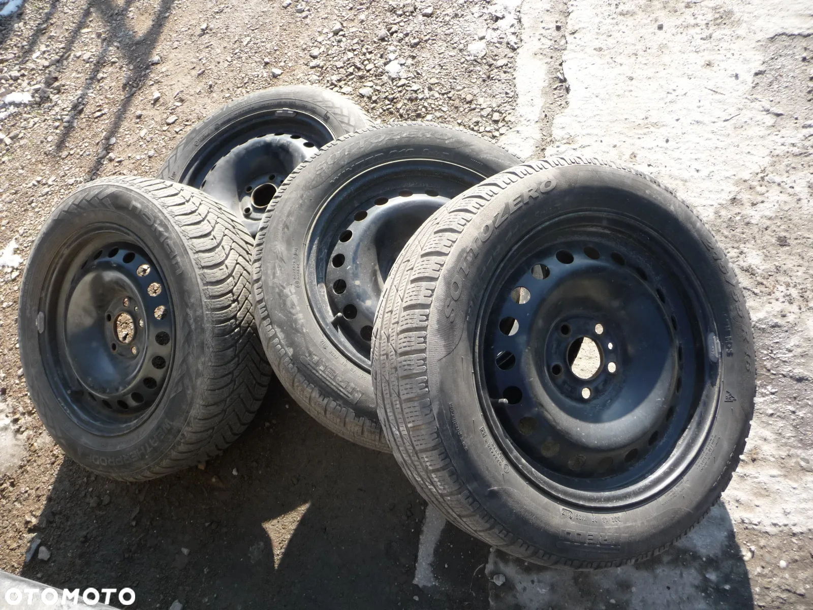 16” - PIRELLI - 215/55 , r16 cali - ZIMOWE Opony SOTTOZERO Winter 210 - stan BDB - GWARANCJA !! + Możliwy MONTAŻ - 6