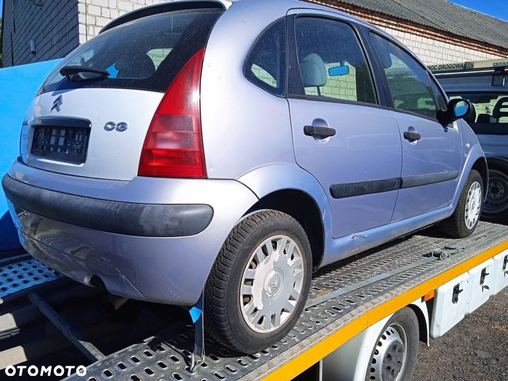 Na części Citroen C3 1.4 Diesel KNAC silnik skrzynia biegów klapa błotnik drzwi zderzak - 2