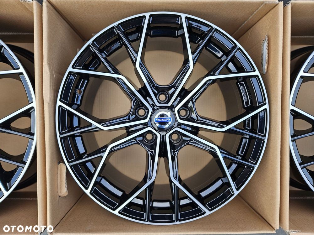 VOLVO 18 Nowe 5x108 S60 V60 S90 V90 S80 V70 XC60 XC40 V40 Felgi Czarne - 4