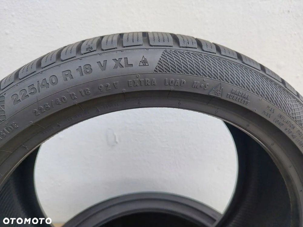 OPONY 225/40/18 225/40R18 92V CONTINENTAL WINTERCONTACT TS850P - 10