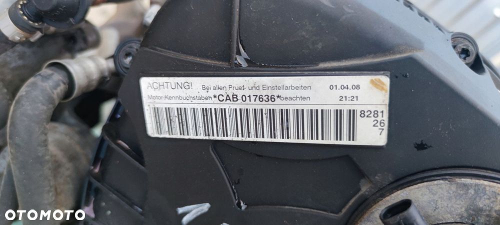 SILNIK KOMPLETNY AUDI A4 A5 Q5 1.8 TFSI CAB CABB - 14