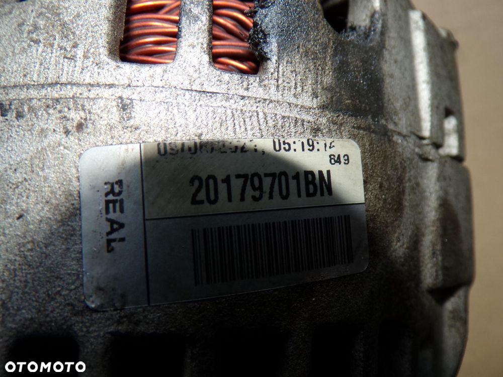 ALTERNATOR FIAT SCUDO II CITROEN BERLINGO PARTNER 1.6 HDI 20179701BN - 5