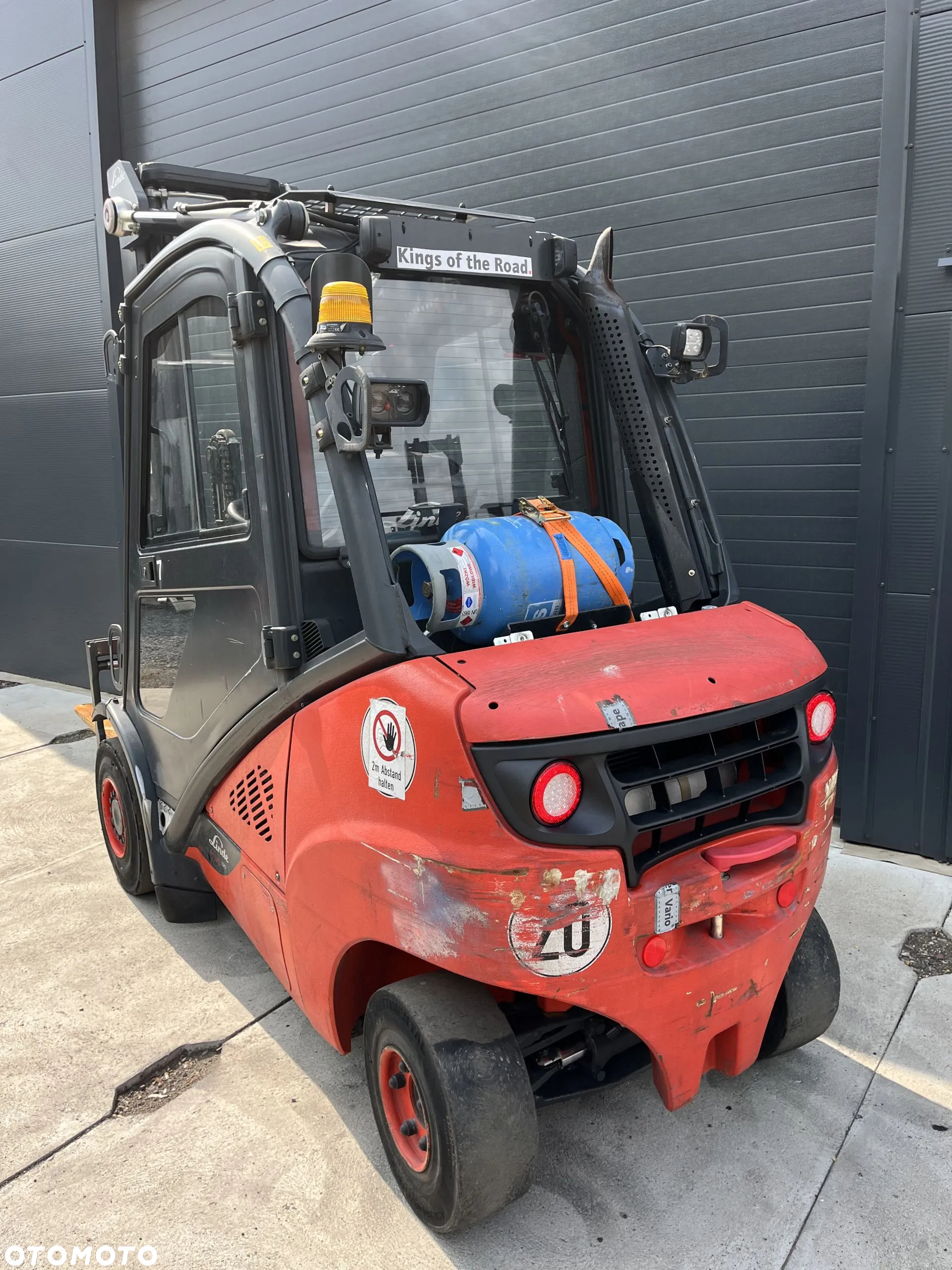 Linde H35-T Gaz LPG TRIPLEX kabina przesuw boczny  oświetlenie drogowe - 15
