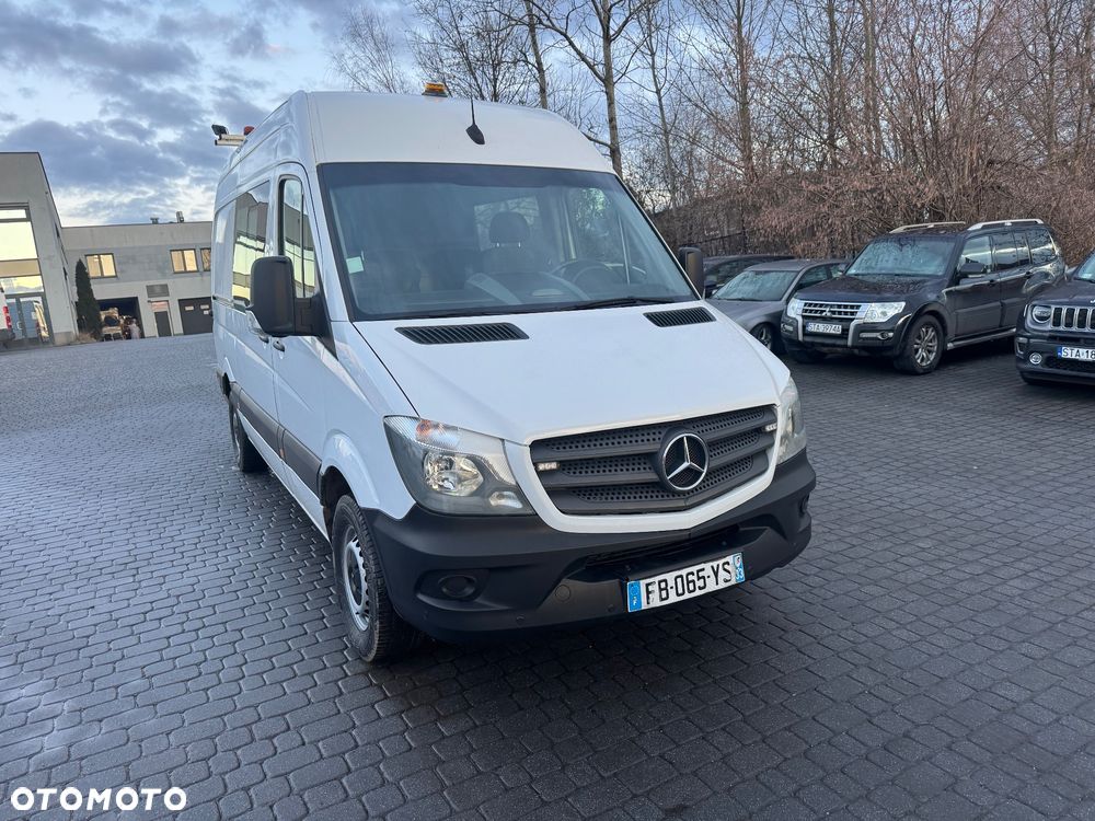 Mercedes-Benz Sprinter 316CDi  Brygadówka 2018 r. Klima 2xParktronic Navi Kamera - 4