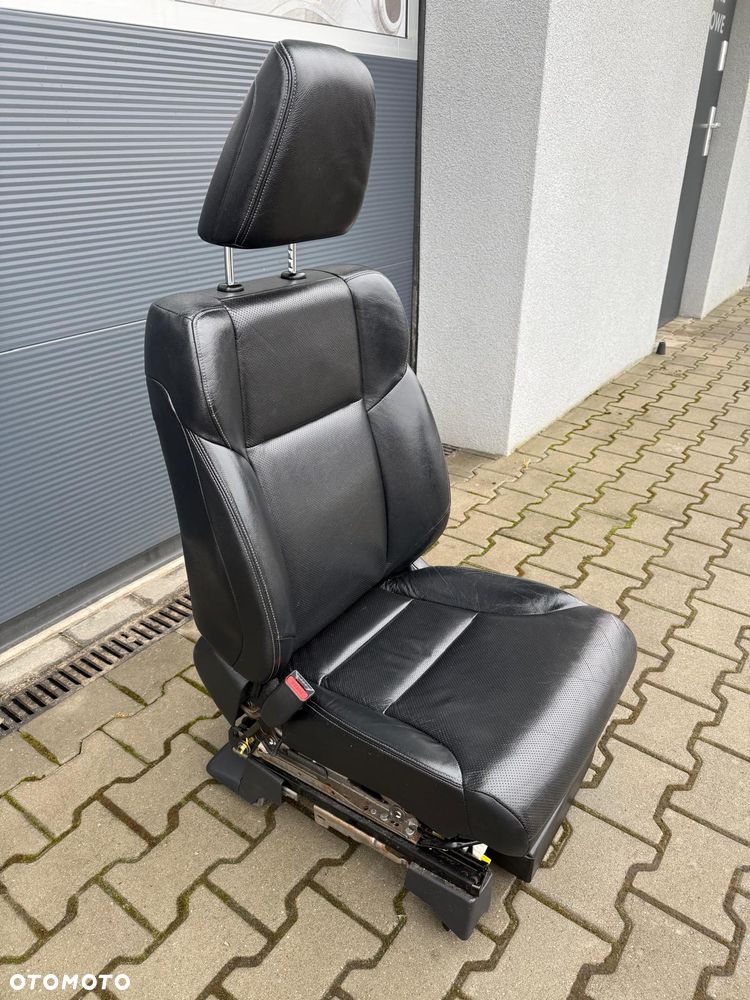 HONDA CR-V IV 12-18 FOTEL KIEROWCY LEWY PRZÓD CZARNA SKÓRA GRZANY - 4