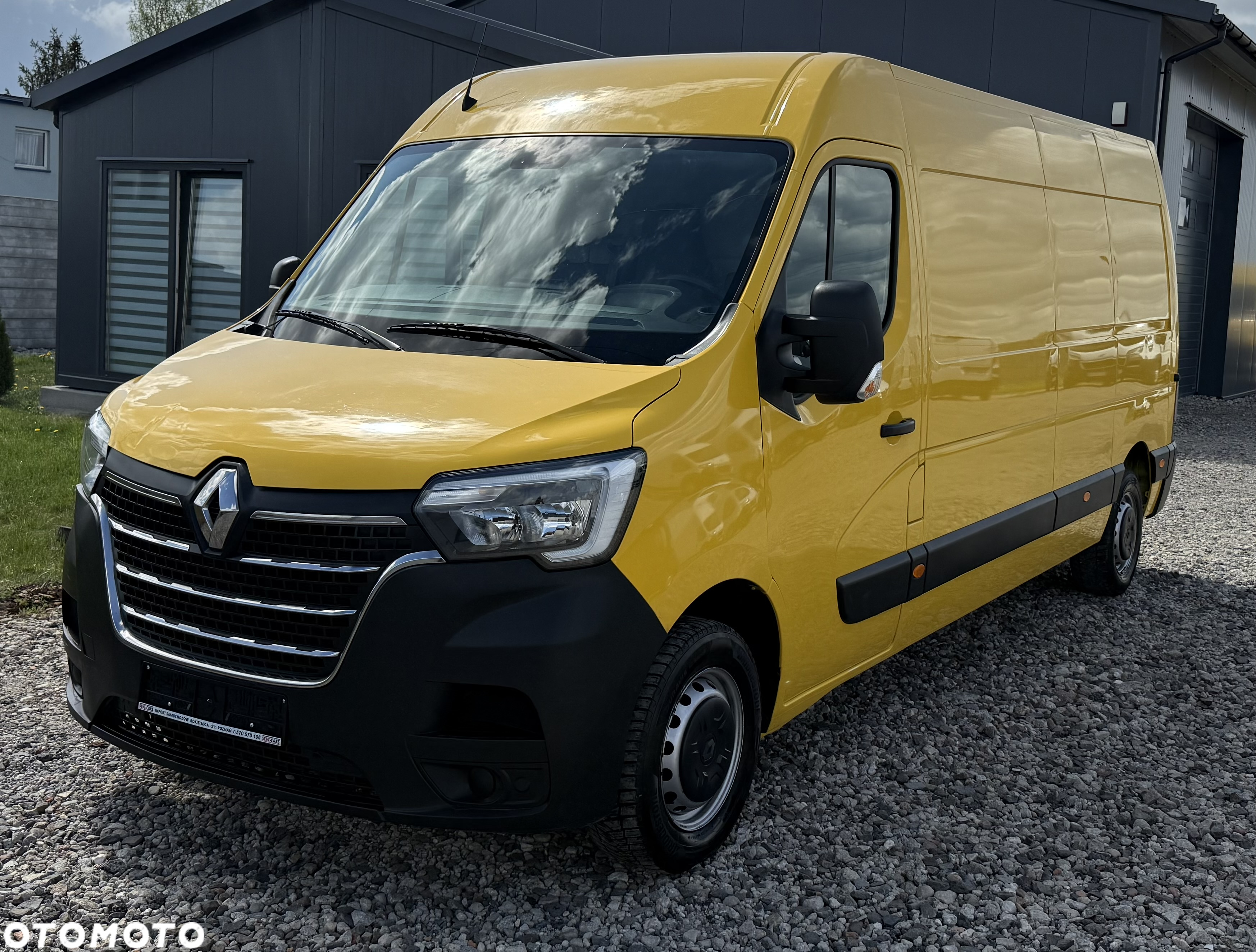 Renault MASTER L3H2 klima, drzwi tyl 270', tempomat, sensory, pdc tył - 2