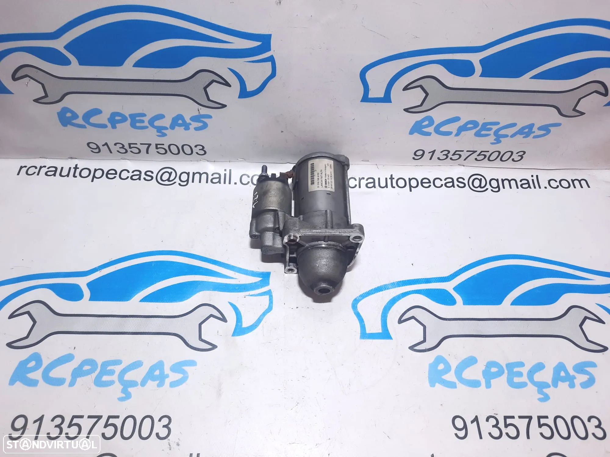 MOTOR ARRANQUE FIAT 500 312 1.2i 8V 69CV 169A4000 51916168 51916168A152 0001170401 FIAT 500X PANDA TIPO PUNTO ALFA ROMEO MITO GIULIETTA - 5