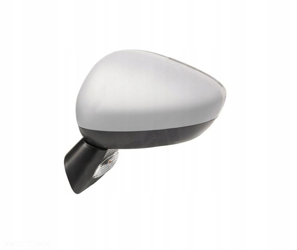Lusterko Citroen C4 11-18 Lewe Migacz Do Malowania Czarna Podstawa 7Pin - 1