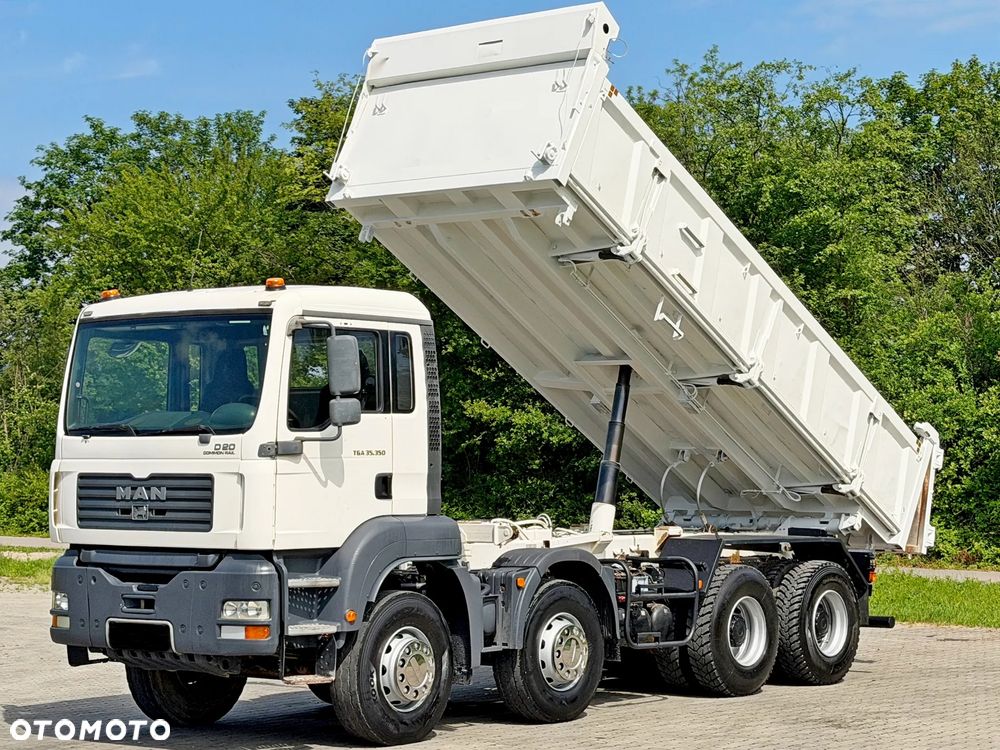 MAN TGA 35.350 * WYWROTKA 6,20 m + BORDMATIC * STAN BDB * 8x4 - 3