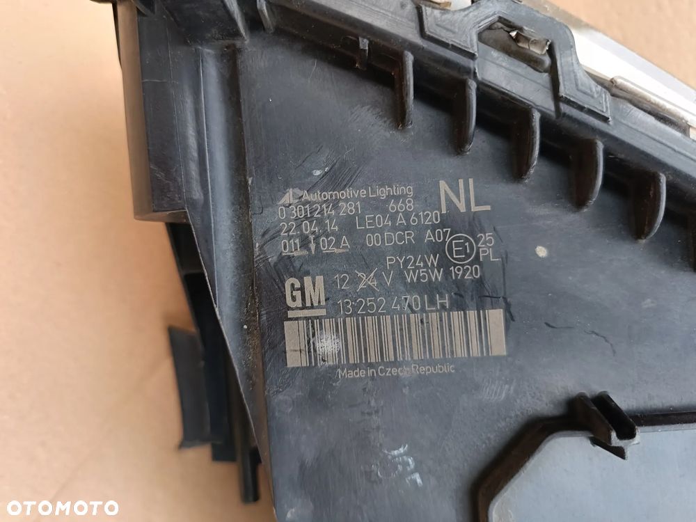 Bi-xenon przedni lewy Opel Zafira B II 2 lampa lewa 13252470 - 6