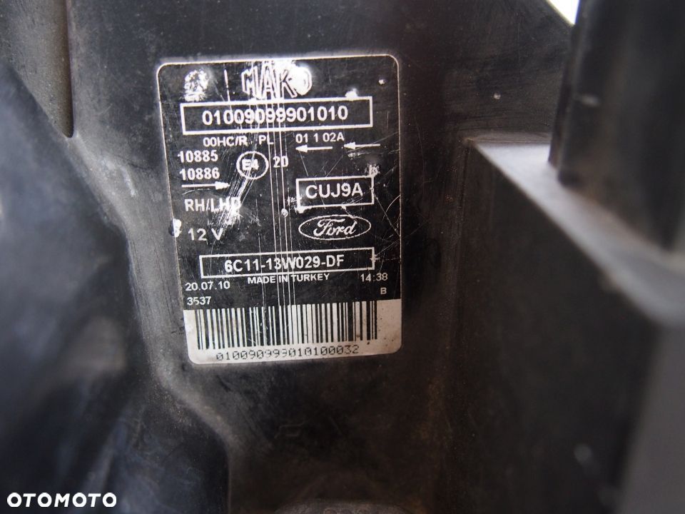 Ford Transit 07-13r Reflektor prawy lampa prawa - 3