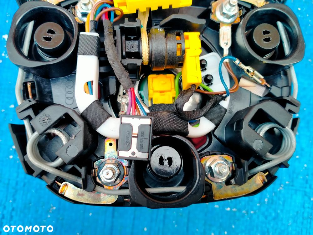 AUDI Q7 4M  / AIRBAG  / PODUSZKA KIEROWCY W KIEROWNICĘ  / ORYGINAŁ - 5