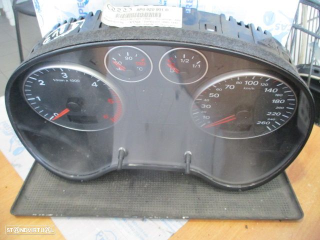 Quadrante 8P0920901D AUDI A3 8P SPORTBACK 2008 2.0TDI 140CV 5P CINZA KM/H - 1