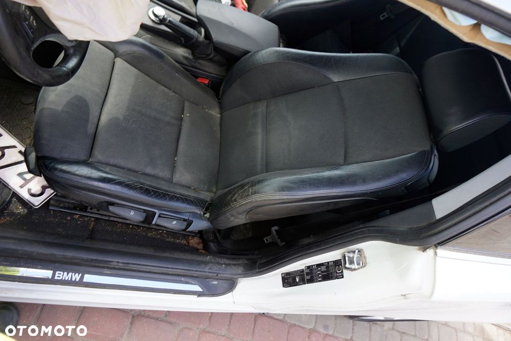 FOTEL PRZEDNI LEWY 1 E81 LIFT 3D HB PÓŁSKÓRA BMW 2007-2011 - 1