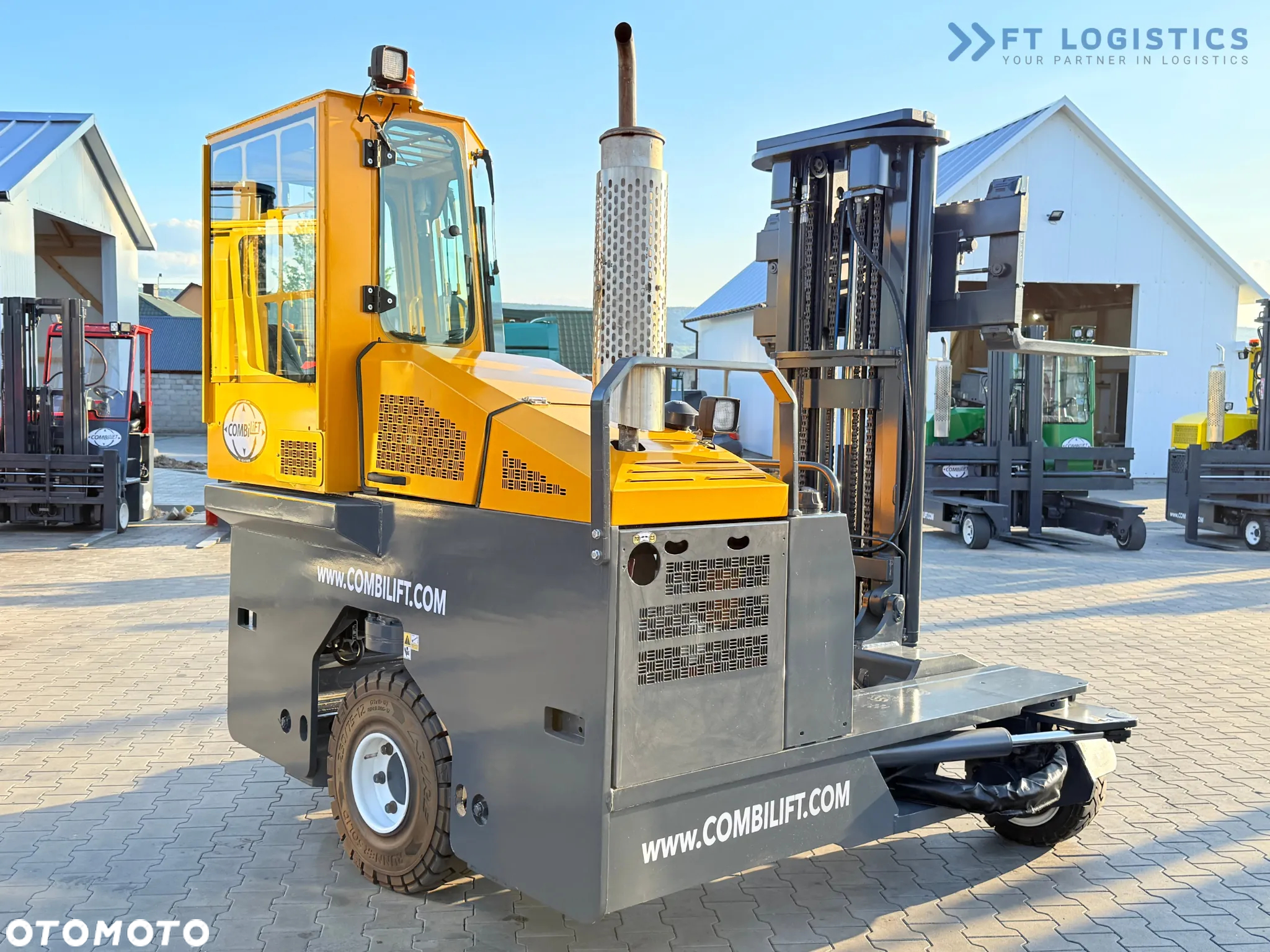Combilift C4000 / GAS / TRIPLEX - 5600MM / WOLNY SKOK / PRZESUW WIDEŁ / JAK NOWY - 23