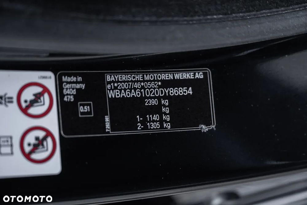 BMW Seria 6 640d - 37