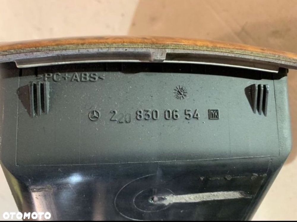 2208300654 kratka nawiewu tył mercedes s w220 - 3