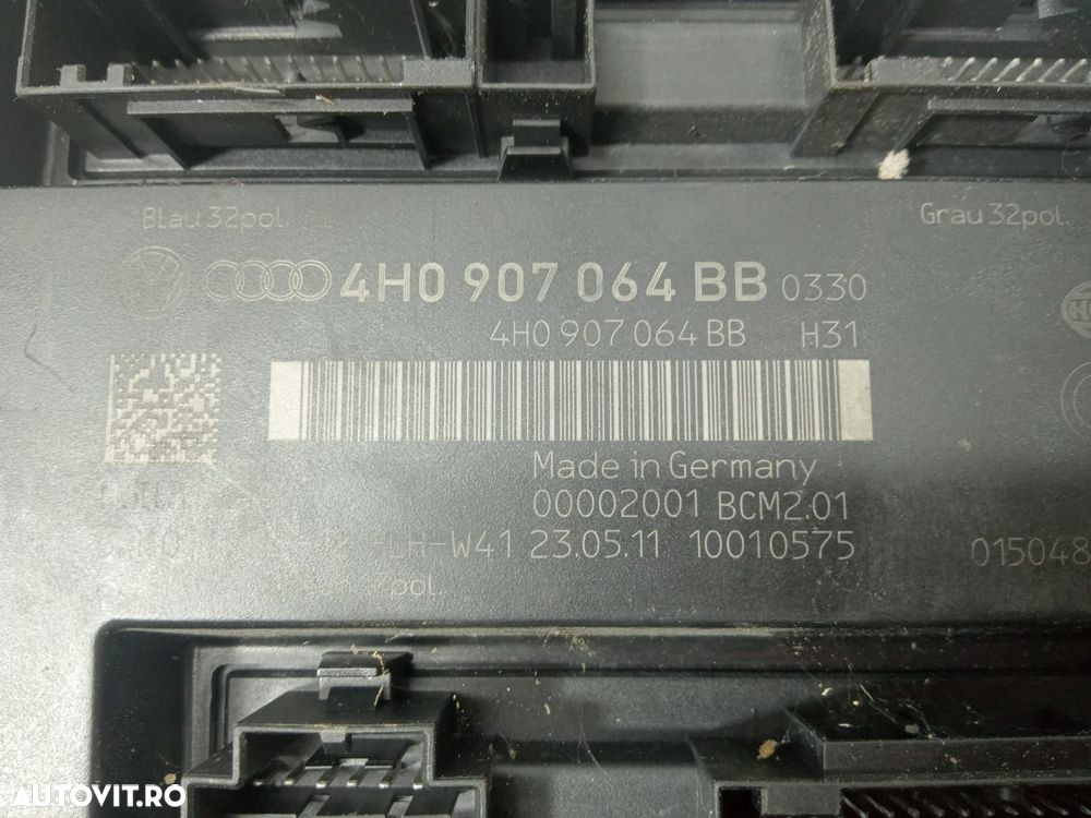 Calculator confort 4h0907064bb Audi A6 4G/C7 - 3