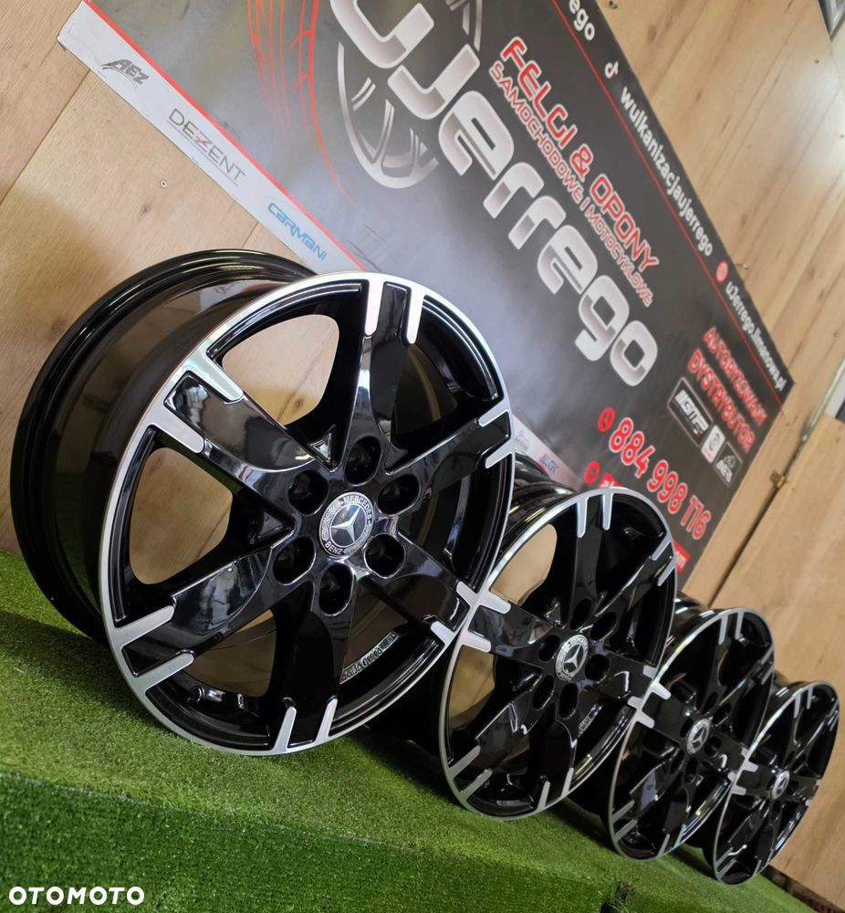 Nowe alufelgi MERCEDES 17x6x130 - Sprinter - Nośność jednej felgi 970kg - 2