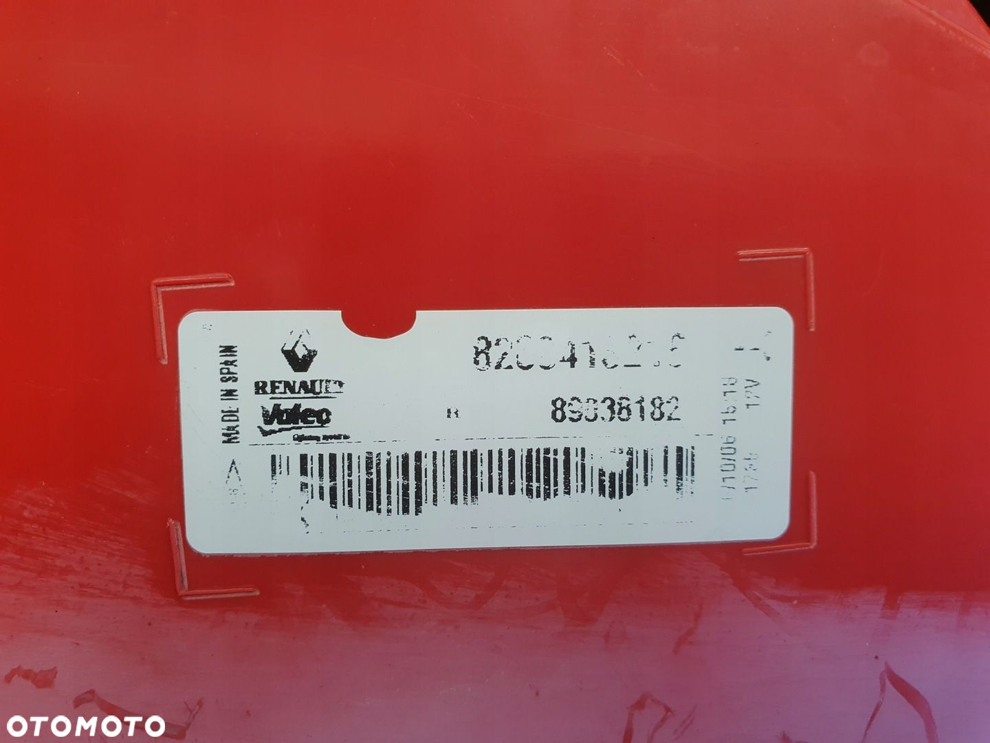 Renault Megane II lift HB TYLNA LAMPA PRAWA prawy tył pasażera 8200413216-C - 7