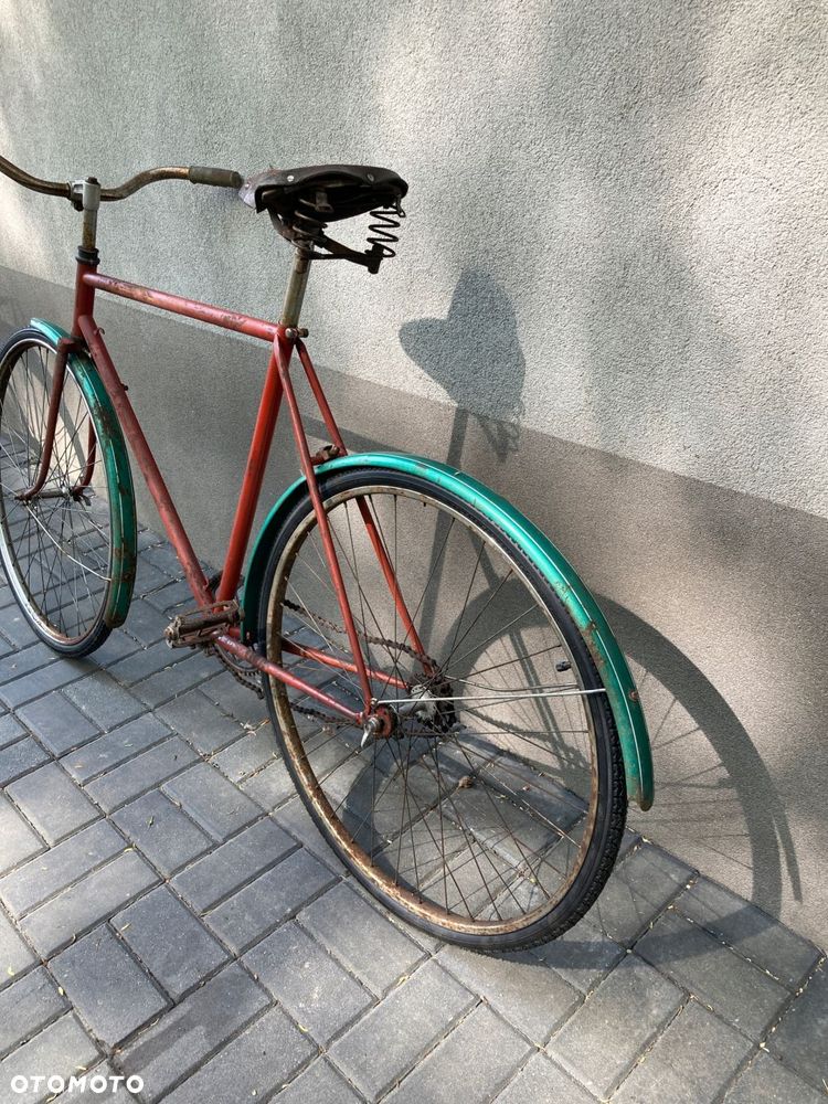 belfo rower zabytkowy powojenny piękny - 4