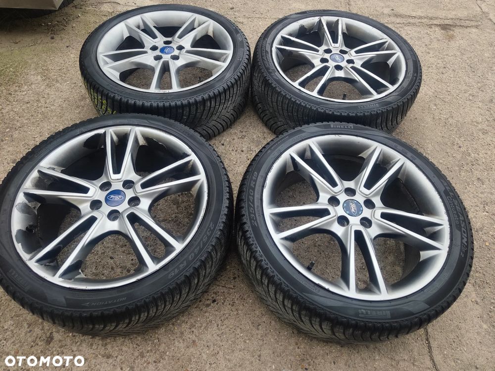 5x108 Alufelgi Felgi Aluminiowe Oryginalne 19 Koła Całoroczne Wielosezonowe FORD SMAX I II MONDEO V MK5 MK3 MK4 KUGA I II GALAXY III VOLVO 5,5mm 22r. Legnica ALU-RAD 235/40 - 2
