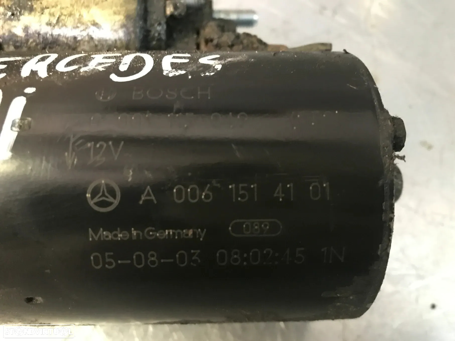 MOTOR DE ARRANQUE MERCEDES MERCEDES R320CDI ML320CDI 320CDI 3.0D A0061514101 0001115049 - 3