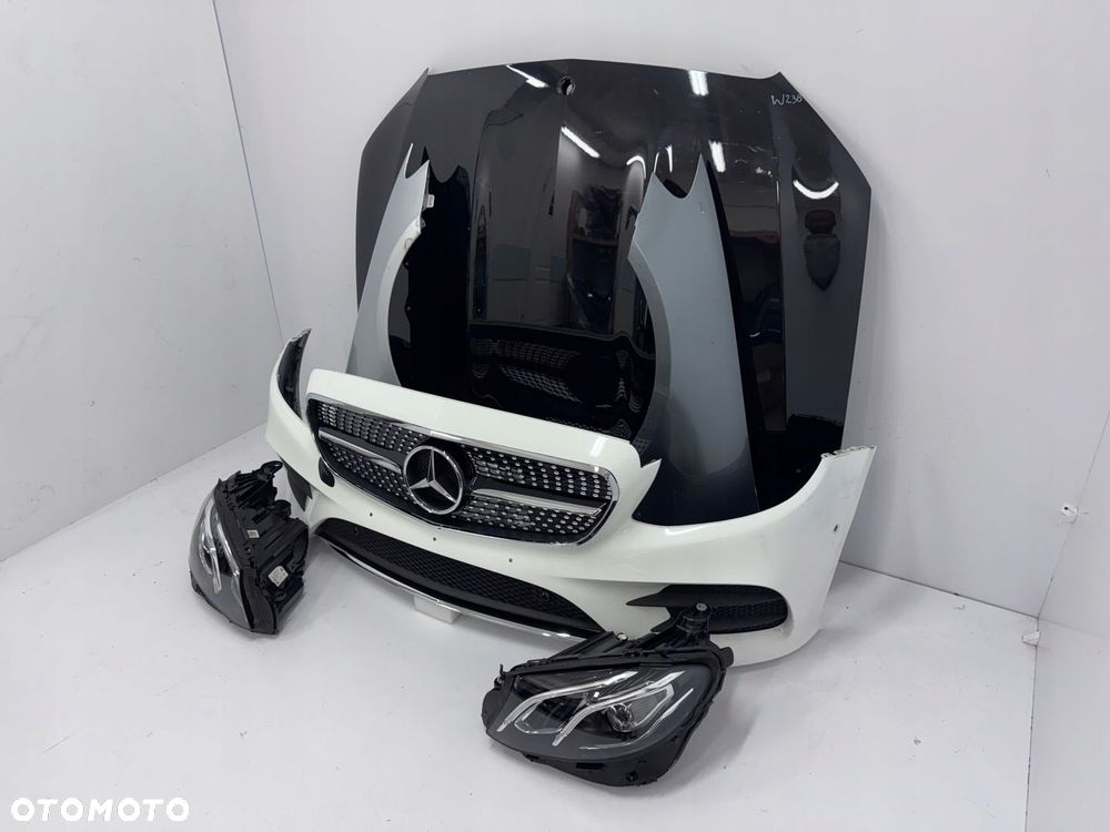 PRZÓD MERCEDES E COUPE AMG C238 W238 A238 ZDERZAK MASKA BŁOTNIKI LAMPY - 3