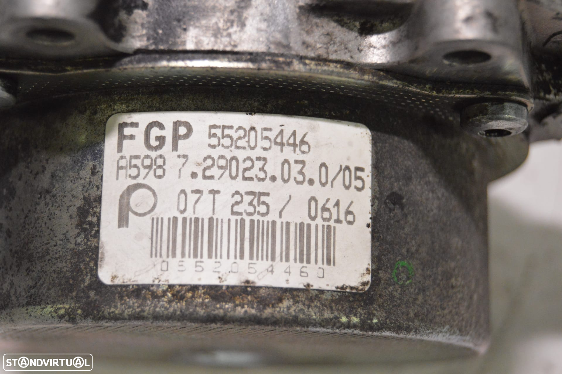 BOMBA PRESSÃO TRAVÕES DEPRESSOR TRAVAGEM VÁCUO 55205446 ALFA ROMEO 159 2.4 JTDM 200CV 939A3000 OPEL INSIGNIA A FIAT BRAVO II 2 MK2 - 5