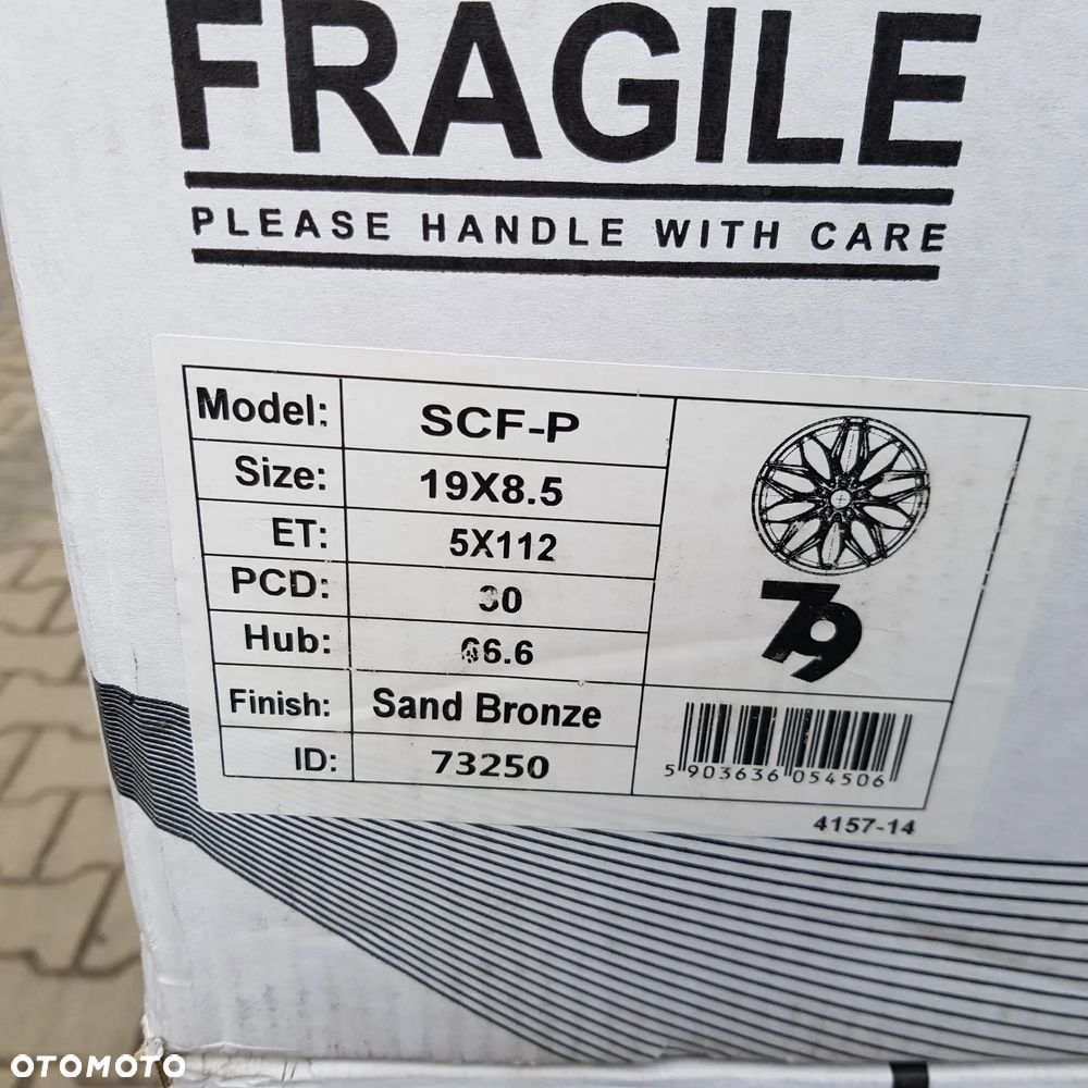 4x 8,5x19 ET30 5x112 Nowy komplet felg aluminiowych Audi, Seat, Skoda, VW,Mercedes, BMW - 2