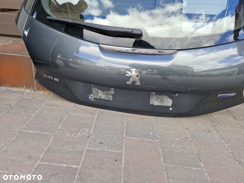 peugeot 208 i 1 klapa bagażnika tył tylna - 5