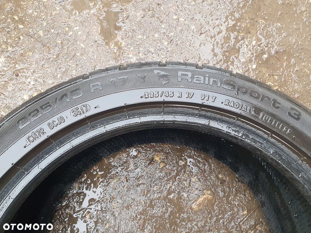 OPONA LETNIA R17 225/45/R17 UNIROYAL RAINSPORT 3 5mm 2017r - 2