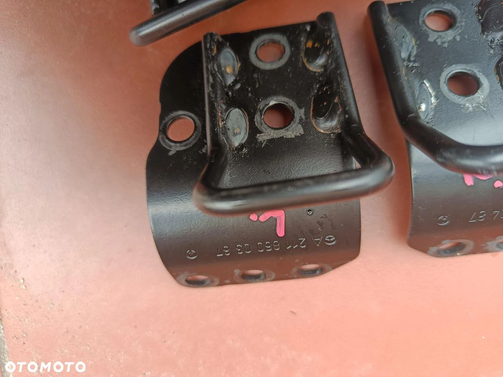 MERCEDES W211 ISOFIX MOCOWANIE FOTELIKA ORYGINAŁ KOMPLET LEWY PRAWY - 5