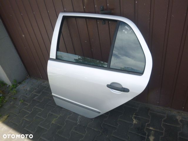 DRZWI LEWY TYŁ LEWE TYLNE SKODA FABIA I HB KOMPLETNE KOLOR 9102 - 6