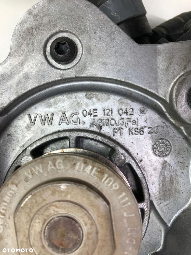 VW AUDI SKODA POMPA WODY PRZEWODY WODY 04E121042 5Q0122073 - 11