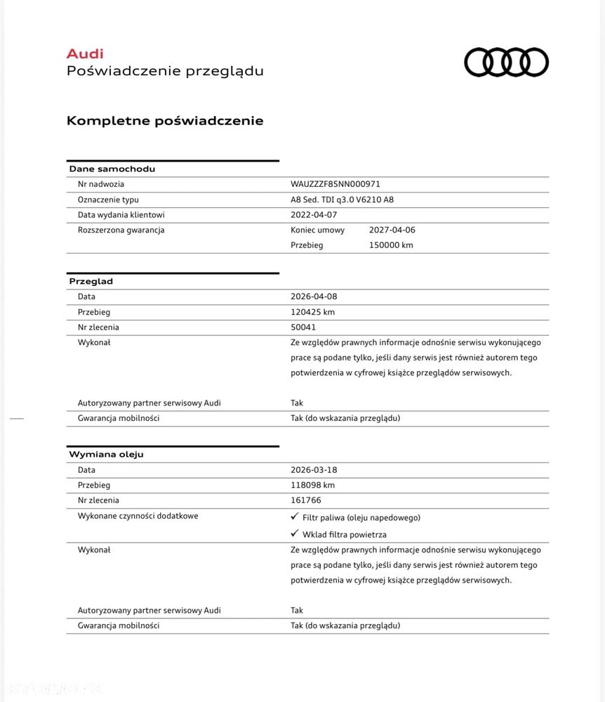 Audi A8 50 TDI mHEV Quattro Tiptr - 28