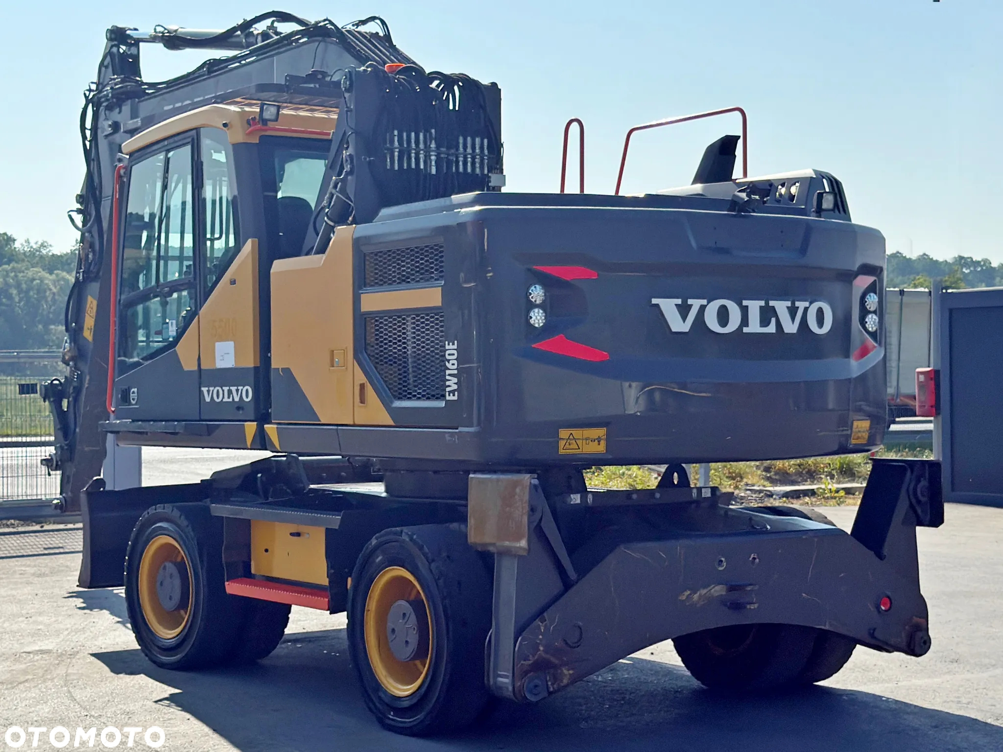Volvo EW 160 E * KOPARKA PRZEŁADUNKOWA * 4x4 * STAN BDB ! - 8